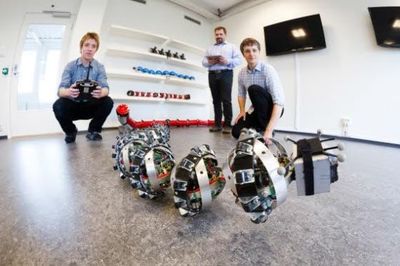 挪威科学家研发蛇形机器人用于火星探测